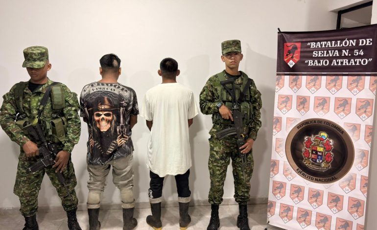  Cuatro miembros del clan del Golfo en Chocó se sometieron a justicia

 – Panorama 24