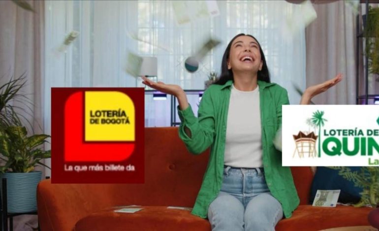 Lotteries de Bogotá y Quindi, los resultados del último sorteo el jueves 5 de junio.

 – Panorama 24