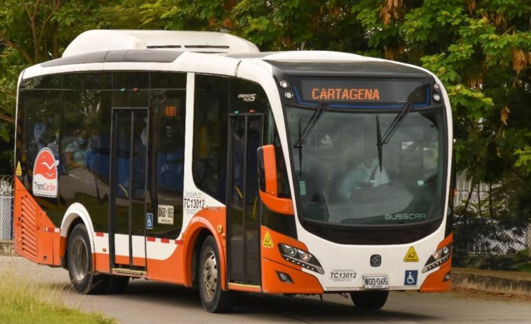  56 nuevos autobuses llegarán al sistema Transcaribe de Cartagena

 – Panorama 24