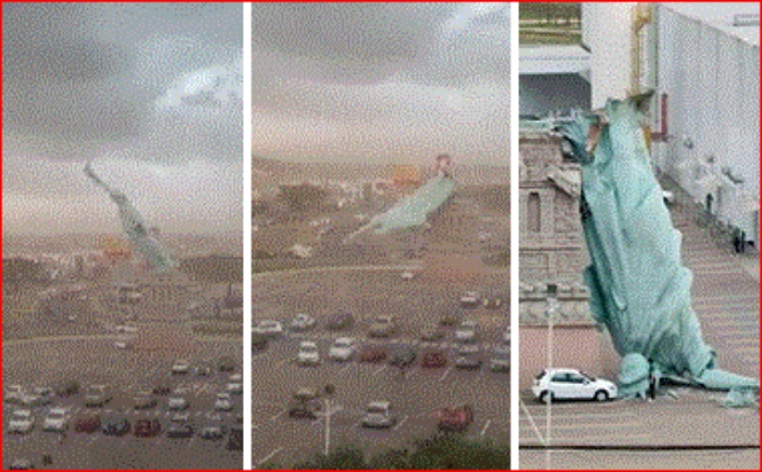  VIDEO Fuerte viento derribó la Estatua de la Libertad en Brasil

 – Panorama 24