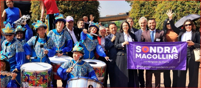  Sondra Macollins registró su candidatura presidencial para 2026

 – Panorama 24