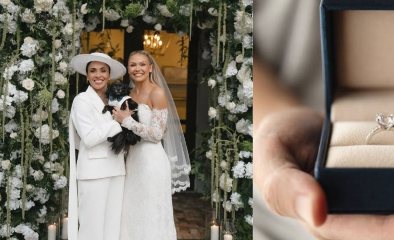  La estrella del fútbol mundial Marta Vieira da Silva se casó con la estadounidense Carrie Lawrence en una ceremonia privada en Estados Unidos

 – Panorama 24