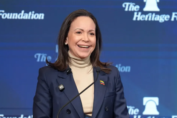  María Corina Machado reafirma alianza con Trump en la lucha por la libertad de Venezuela

 – Panorama 24