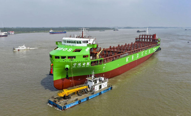  lanza el mega buque de carga eléctrico más grande del mundo

 – Panorama 24