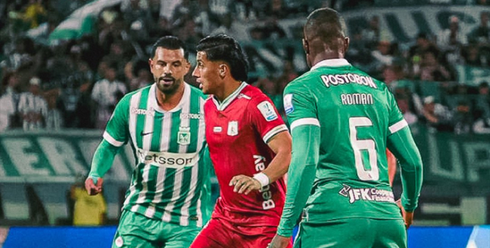  Atlético Nacional vence al América de Cali y le quita el invicto

 – Panorama 24
