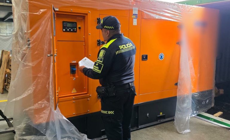  Policía incauta generador eléctrico de contrabando

 – Panorama 24