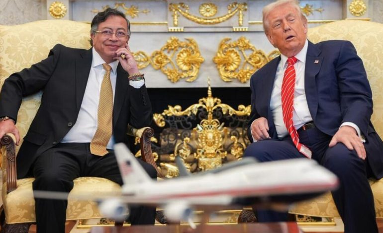  Petro y Trump buscan restablecer relaciones bilaterales en la Casa Blanca – 

 – Panorama 24