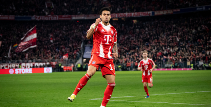  Luis Díaz anota su primer triplete con el Bayern Múnich

 – Panorama 24