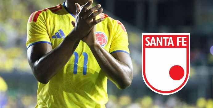  Así lo recibiría Santa Fe por el regreso de Jhon Arias a Brasil

 – Panorama 24