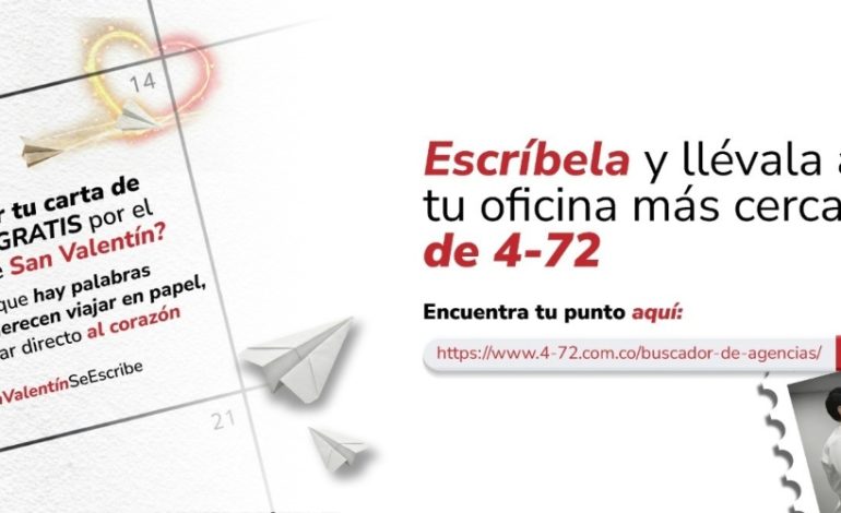  Vuelve a escribir cartas de amor y envíalas gratis este San Valentín gracias al Ministerio TIC y al 4-72 

 – Panorama 24