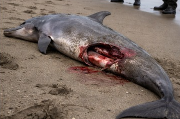  Indignación en Ecuador por la muerte de un delfín en playa Crucita

 – Panorama 24