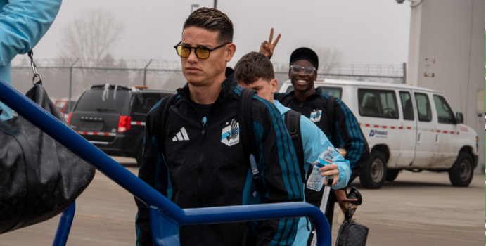  James Rodríguez asegura que debutará con Minnesota el domingo

 – Panorama 24