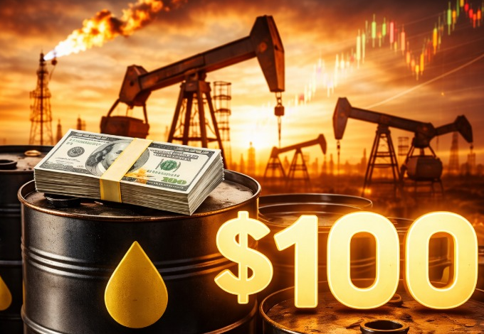 El petróleo crudo vuelve a los 100 dólares y alerta a la economía global

 – Panorama 24